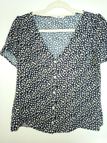 Mng damenbluse blau - damenbluse, mit