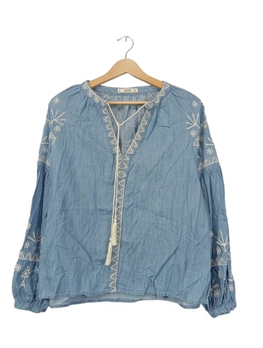 Mng langarm bluse damen - damen,