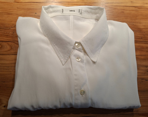 Mng damenbluse weiß xl - damenbluse, weiß,