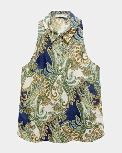 Mng paisley bluse - paisley,