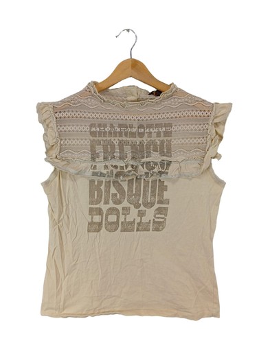 Mng jeans ärmellose bluse - jeans,
