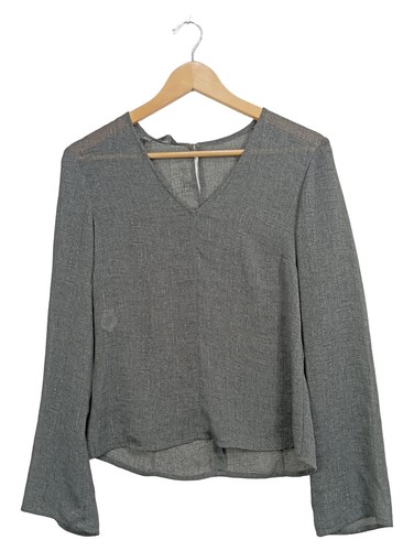 Mng damen bluse - mng, grau