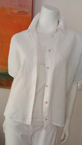 Mng bluse 100 leinen - -,